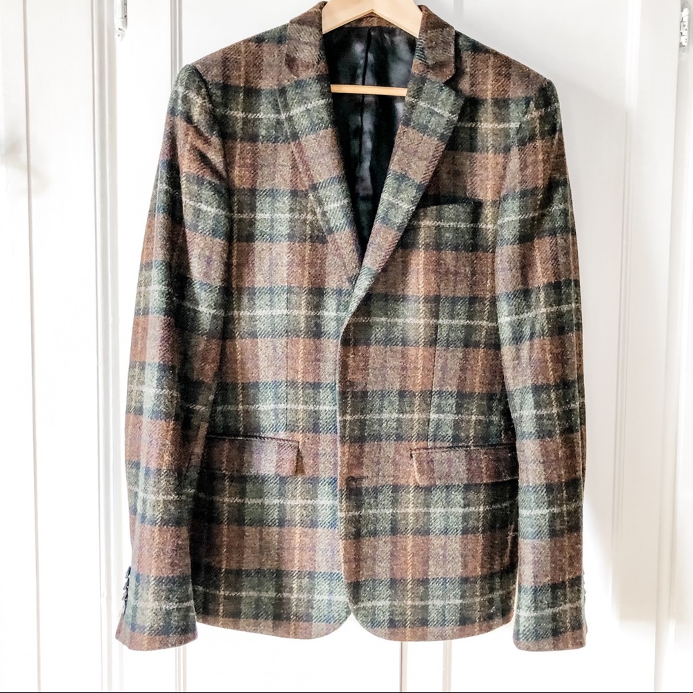 Italian wool sports coat by le 31, size 38R